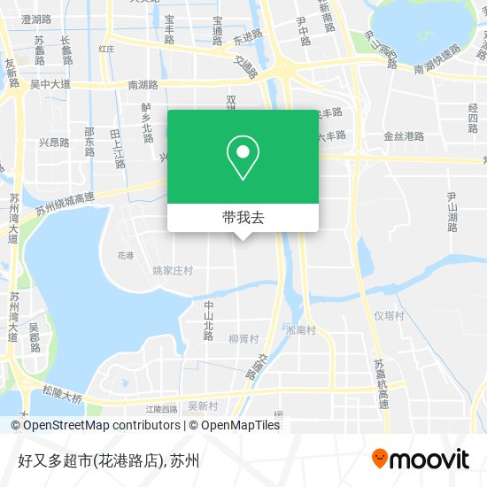 好又多超市(花港路店)地图