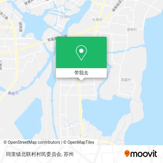 同里镇北联村村民委员会地图