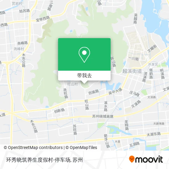 环秀晓筑养生度假村-停车场地图