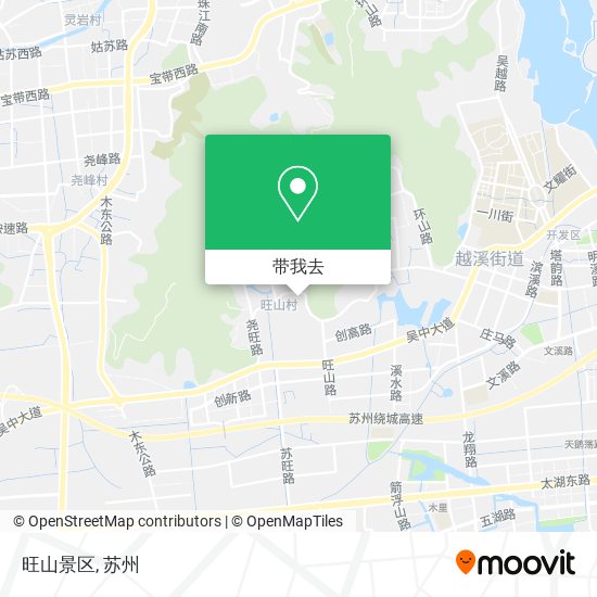 旺山景区地图