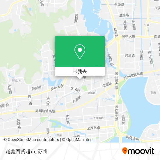 越鑫百货超市地图