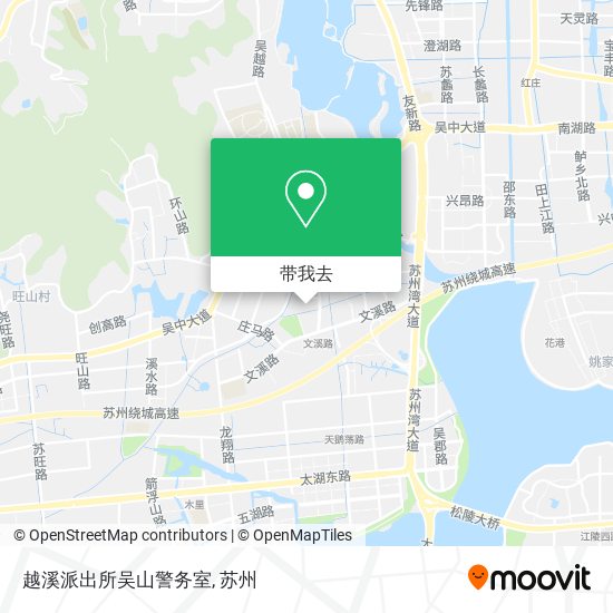 越溪派出所吴山警务室地图
