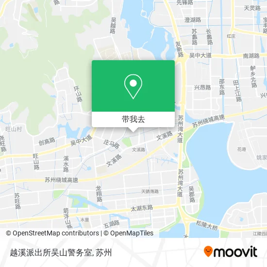 越溪派出所吴山警务室地图