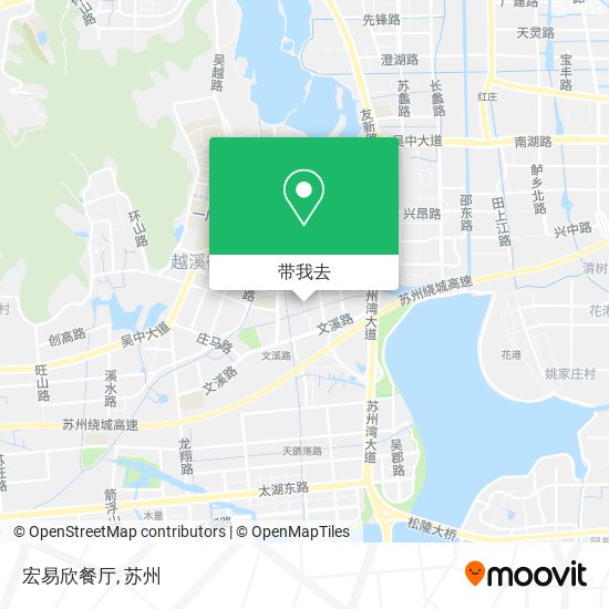 宏易欣餐厅地图