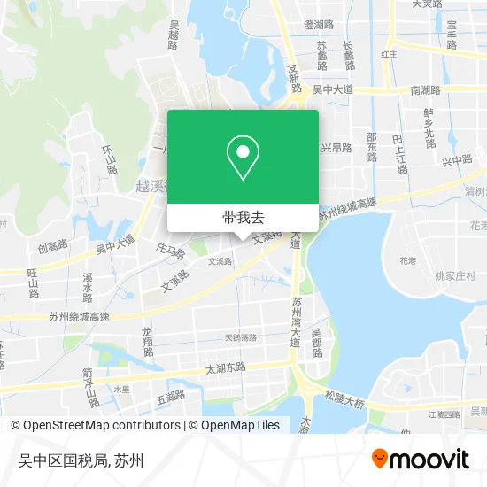 吴中区国税局地图