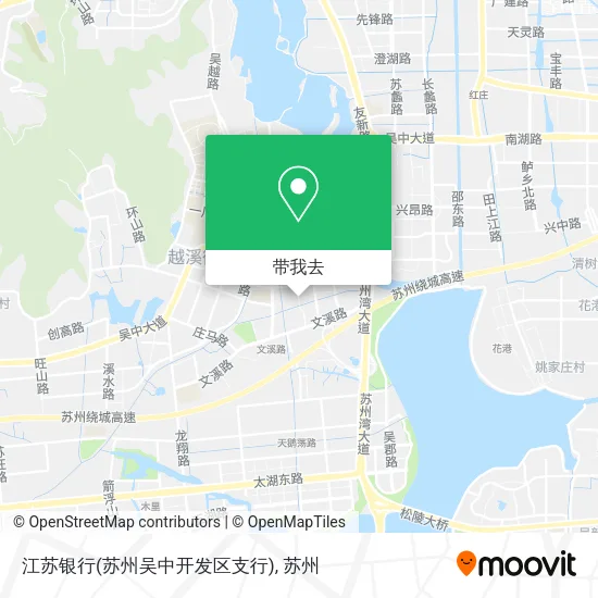 江苏银行(苏州吴中开发区支行)地图