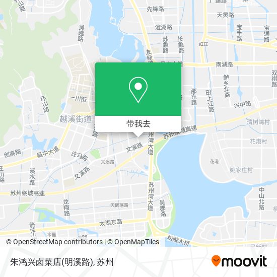 朱鸿兴卤菜店(明溪路)地图