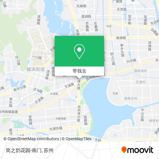 简之韵花园-南门地图