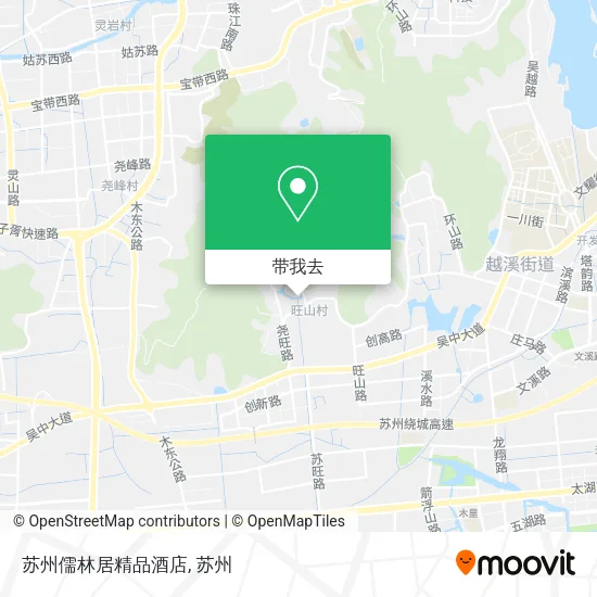 苏州儒林居精品酒店地图