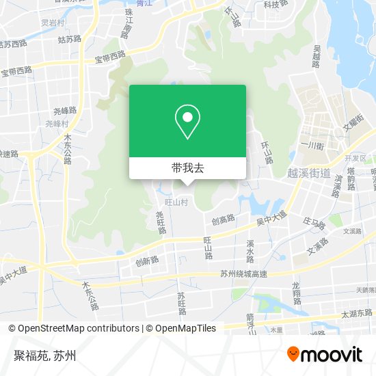 聚福苑地图
