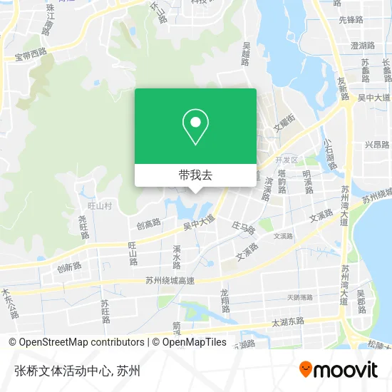 张桥文体活动中心地图