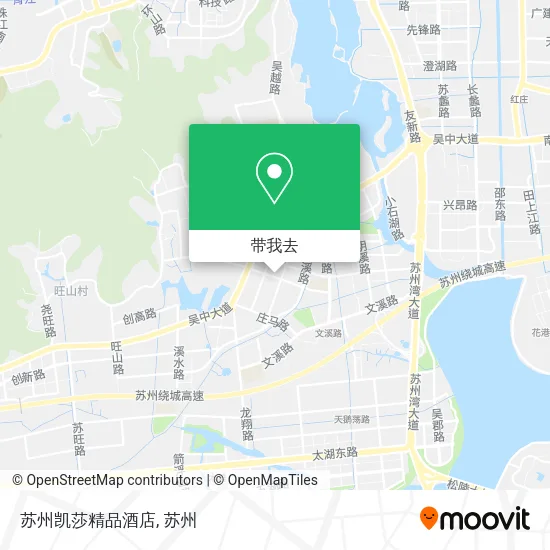 苏州凯莎精品酒店地图