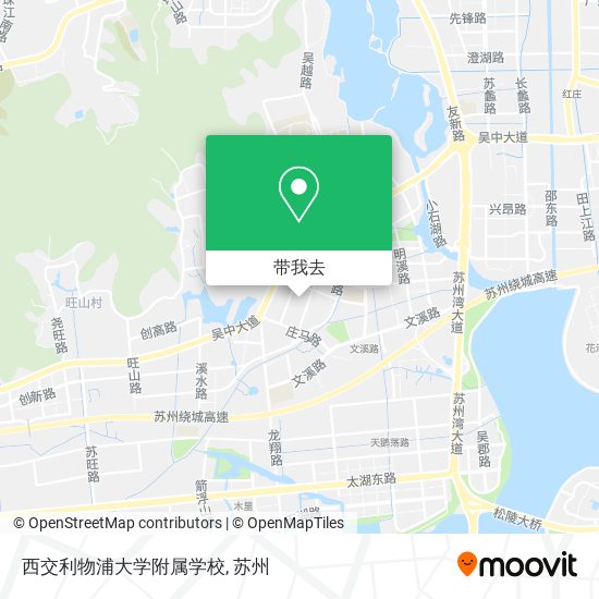 西交利物浦大学附属学校地图