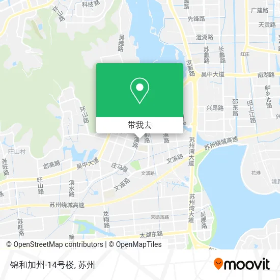 锦和加州-14号楼地图