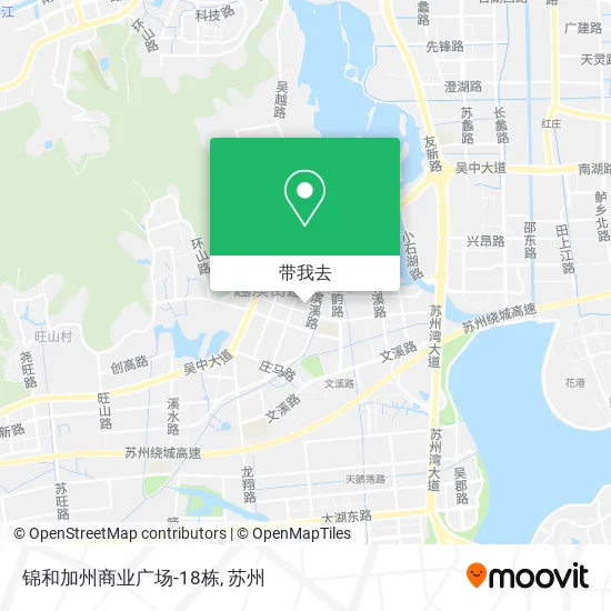 锦和加州商业广场-18栋地图
