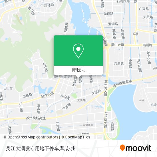 吴江大润发专用地下停车库地图
