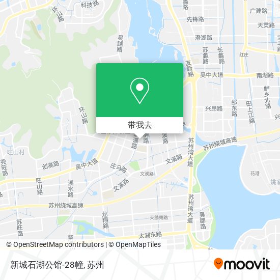 新城石湖公馆-28幢地图