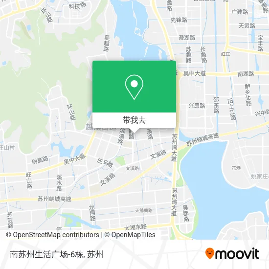 南苏州生活广场-6栋地图