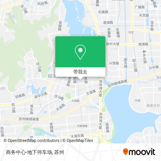 商务中心-地下停车场地图