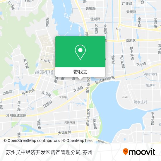 苏州吴中经济开发区房产管理分局地图