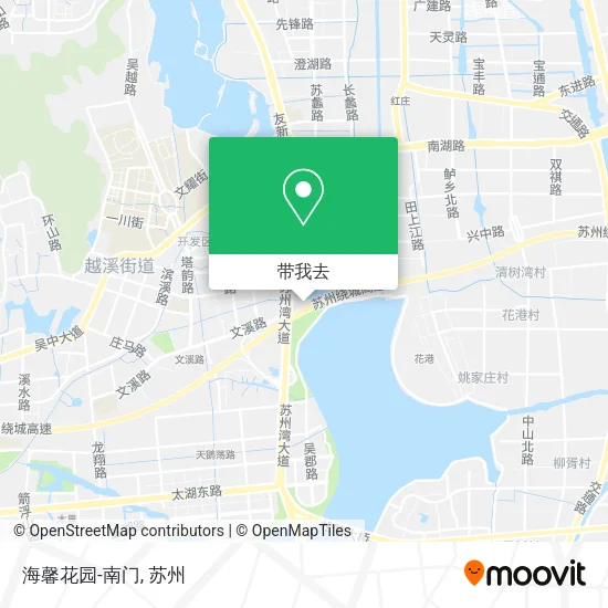 海馨花园-南门地图