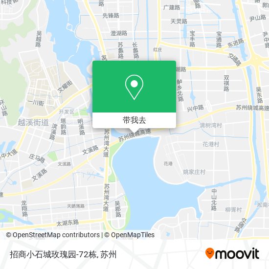 招商小石城玫瑰园-72栋地图