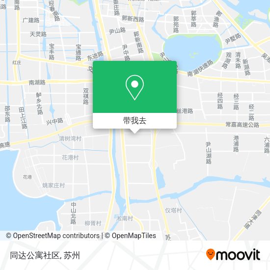 同达公寓社区地图
