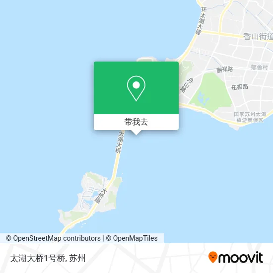 太湖大桥1号桥地图