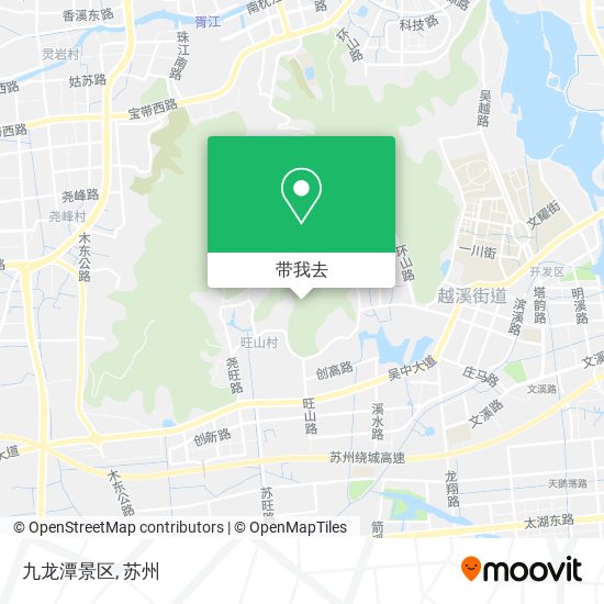 九龙潭景区地图