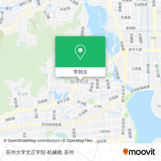 苏州大学文正学院-机械楼地图