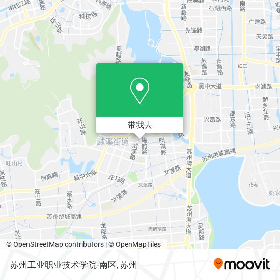 苏州工业职业技术学院-南区地图