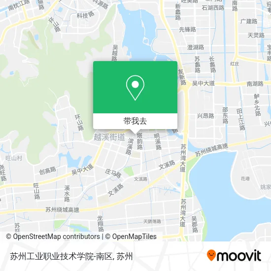 苏州工业职业技术学院-南区地图