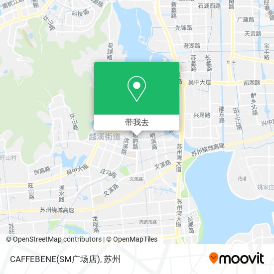 CAFFEBENE(SM广场店)地图