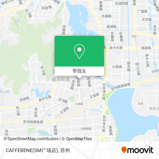 CAFFEBENE(SM广场店)地图