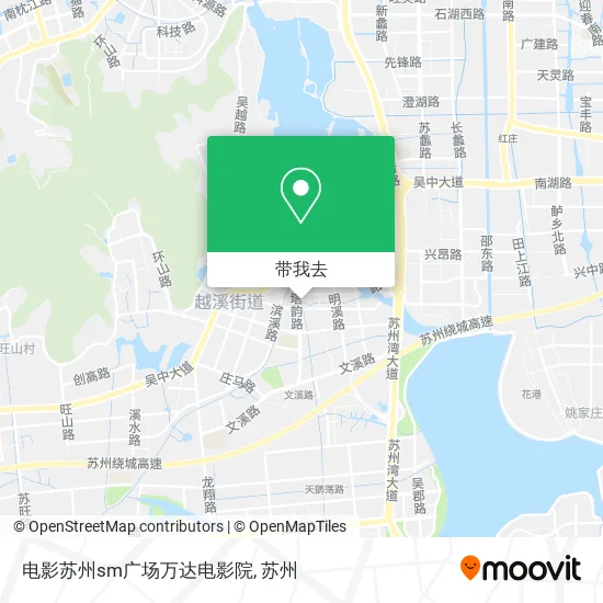 电影苏州sm广场万达电影院地图