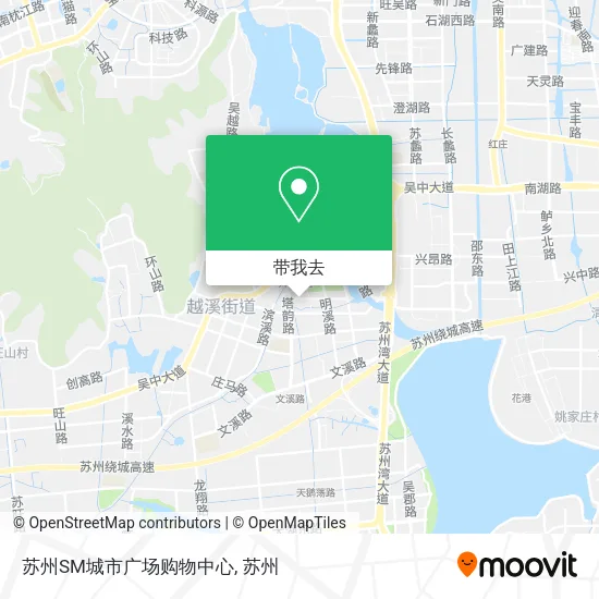 苏州SM城市广场购物中心地图