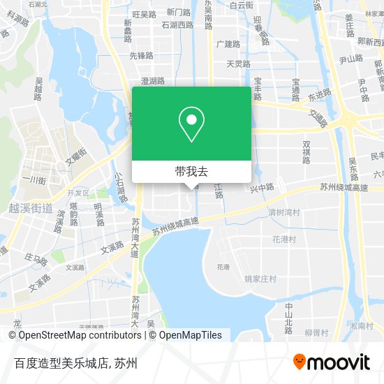 百度造型美乐城店地图