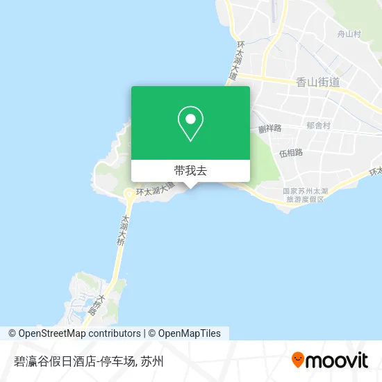 碧瀛谷假日酒店-停车场地图
