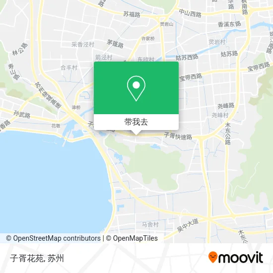 子胥花苑地图