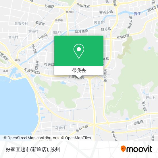 好家宜超市(新峰店)地图