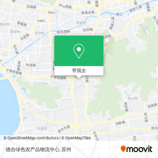 德合绿色农产品物流中心地图