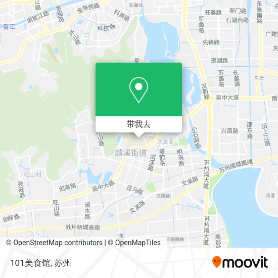 101美食馆地图