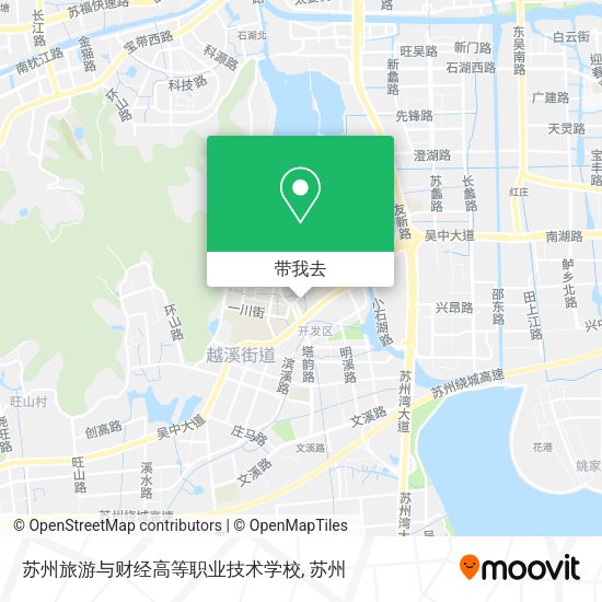 苏州旅游与财经高等职业技术学校地图
