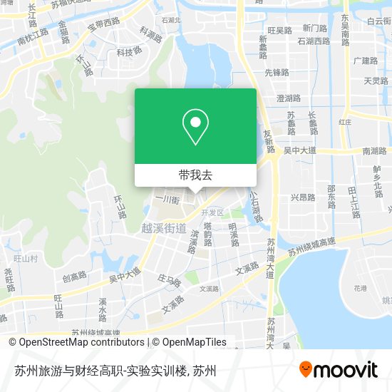 苏州旅游与财经高职-实验实训楼地图