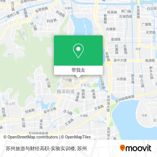 苏州旅游与财经高职-实验实训楼地图