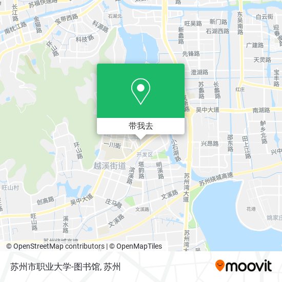 苏州市职业大学-图书馆地图