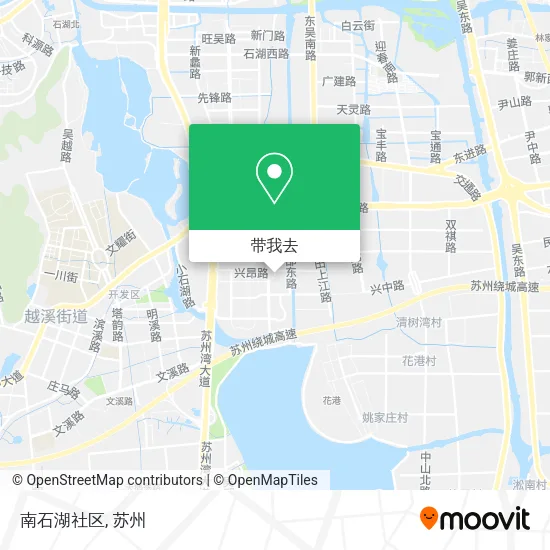 南石湖社区地图