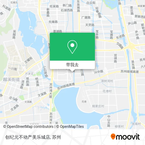 创纪元不动产美乐城店地图