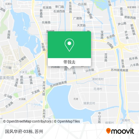 国风华府-03栋地图