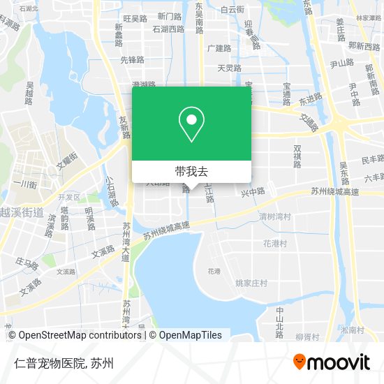 仁普宠物医院地图